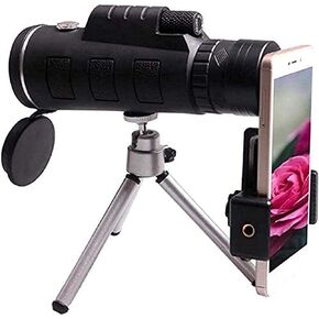 Mobile Phones Monocular Telescope with Compass and Tripod Astronomical Refractor Telescope Telescope Durable Outdoor Application