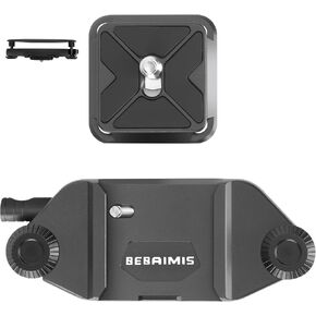 Camera Clip for Backpack, B1 Camera Clip Kit Quick Release,Capture Camera Clip Kit with Plate Quick Release System,Backpack Clip with Plate for Backpack Strap and Camera,Black