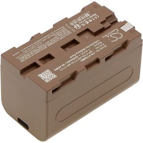 PRUVA Battery Compatible with Yongnuo LED YN-600 RGB 3200-5500K CRI, YN-1200 CRI 95+ 3200-5500K, YN-1200 CRI 95+ 5500K, YN-216 3200-5500K, YN-216 5500K 5200mAh