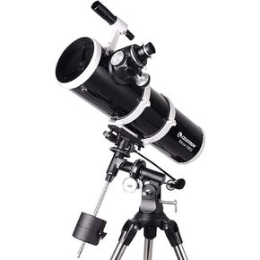 Professional 130mm Aperture 650mm Mount Astronomical Refracting Adult Kids telescopes for Astronomy Low Light NightWaterproof with Backpack and Moon Filter