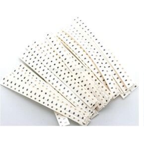 0603 SMD Roustor Kit مجموعة متنوعة 1OHM-10M أوم 5 ٪ 36VALUESX20PCS = 720pcs 1608 حقيبة عينة عينة العينة