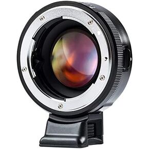 Viltrox NF-E 0.71x طول البؤرة ذات الطول البؤري سرعة محول محول رنين محول العدسة Nikon F Mount إلى كاميرا Sony E
