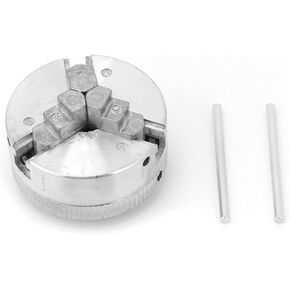 Z011 Zinc Alloy 3-Jaw Chuck Clamp Accessory for Mini Metal Lathe Machine Tools Collet Chuck Drill Chuck