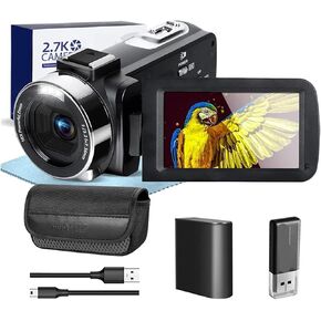 Video Camera 42 MP for 3.0inch Flip Screen Camcorder with Remote Control 18X Digital Camera Vlogging Camera