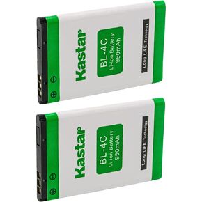 Kastar BL-4C Battery 1-Pack Replacement for Maxcom MM355BB MM400 MM400BB MM422 MM428 MM428BB MM430 MM430BB MM431 MM431BB MM432 MM432BB MM435 MM435BB MM440 MM440BB MM450 MM450BB MM450BB Plus MM460