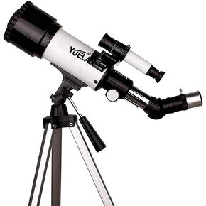 Kids Telescope for Adults Astronomy Beginners 70mm Aperture 300mm Mount Astronomical Refracting Telescope 1.5X Erecting Eyepiece