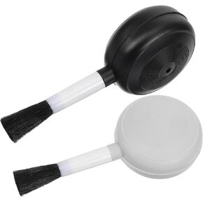 Cabilock 2pcs Air Blower Brush Kit for Small Air Blower Dust Removal Camera Lens Cleaner