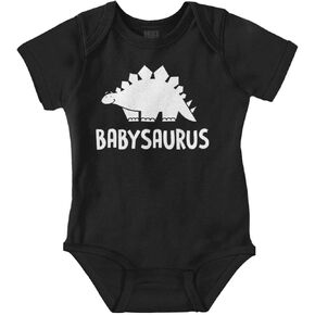 Brisco Brands Babysaurus رائعتين صغيرتين الديناصورات bodysuit بويز