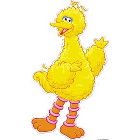Big Bird SesameStreet Removable Wall Decal Sticker Art Home Kids Room Decor Decoration