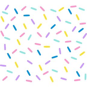 252 Pieces Confetti Sprinkles Wall Decals Strip Wall Decal Removable Peel and Stick Decal Nursery Boys Girls Bedroom Decorations