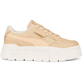 PUMA Womens Mayze Stack Soft Platform Sneakers Shoes Casual - Beige