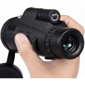 Monoculars Telescope High Power Telescope 35x50 Monocular High Power with Compass Big Vision Professional Binoculars for Camping Bird-Watching Travel Binoculars