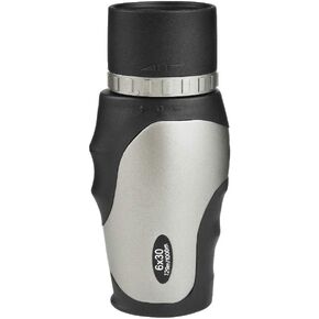 Monoculars Telescope High Power Mini 6X30 Monocular Powerful Large Eyepiece Telescope Long Range Binoculars Monocular for Camping Binoculars (Gray 6x30)