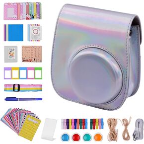 Accessories kit Mini 11, 12-in-1 Instant Camera Accessories Bundle Kit Compatible with Mini 11 Including Camera Bag/Camera Strap/Photo Album/Photo Clips/Photo Frame/ing STRI