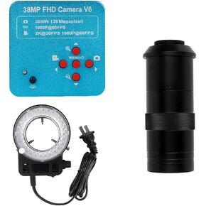 Microscope Accessories kit Slide Preparation camer Industry Video Microscope Camera Full HD 13MP 2K 1080P 60FPS HDMI Magnifier Microscope Accessories