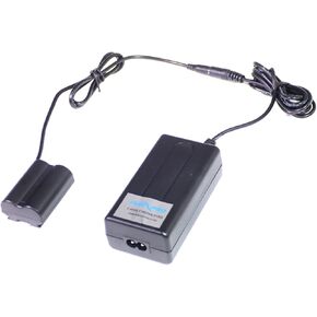 Indipro 8V ، 3A AC Supply مع بطارية دمية NP-W235 | Power GFX و X-Series Cameras | توفير الطاقة المستمرة | يقبل 100 إلى 240 فولتاكت السلطة | 8 'في الطول