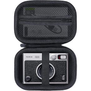 Storage Case Compatible with Fujifilm Instax Mini EVO Instant Camera (Black Case)