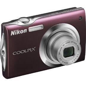 Nikon Coolpix S4000 12 MP Digital Camera with 4x Optical Vibration Reduction (VR) Zoom and 3.0-Inch Touch-Panel LCD (Red)