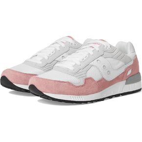 Saucony Unisex Shadow 5000 Sneaker, White/Salmon, 9 US Men