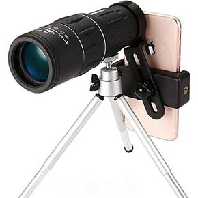 Monoculars Telescope High Power Astronal telescopes 16X52 Dual Focus Monocular Telescope Zoom Binoculars 66M/8000M Scope for Travel Binoculars (Only Telescope)