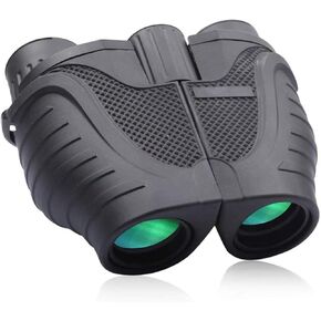 Monoculars Telescope High Power Telescope,Non-Slip 10 Times Green Film Clear Waterproof Binoculars Wide-Angle Design Binoculars