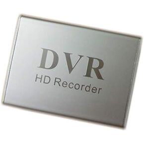 DIYSecuritycameraworld Mini HD 1 Channel Super-Smart Mini DVR, Support SD Card, Real-time H.264/H.265 Video Compression