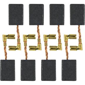194074-2 Carbon Brushes replacement for Makita 9557NB, 9557NB2,9557PBX1, 9557PB,9564H,9558NB,9558PB,9563CV,GA5040,GA4540,9564CV Angle Grinder replaces CB340,CB314,CB315,CB336,CB330,CB318 CARBON(8PC)
