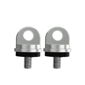 BGNing 2pcs/lot M4 Hand Screw Stainless Steel Quick Release Screw for DJI RC Drone Screen Remote Control Shoulder Strap Lanyard Screws (2 Type B Black)
