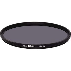 ICE 67mm ND16 Filter Neutral Density ND 16x 4 Stop Optical Glass 67