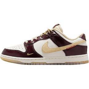 Nike Dunk Low LX Women's Shoes (HV5991-171, Sail/Sail/Burgundy Crush/Team Gold)
