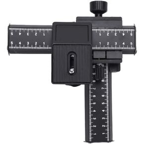 ZJchao Macro Focusing Rail Slider 4 Way with 1/4 Mounting Screw Close up Universal Adjustable Camera Rail Slider