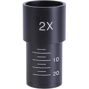 Eyepiece Ocular Lens/Lens 23.2mm Mounting Port for Various Biological Microscope Wide Angles Ocular Lens