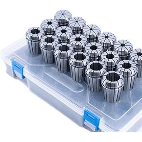 1 SET Hight Precision ER32 Collet Chuck 3/4/5/6/7/8/9/10/11/12/13/14/15/16/17/18/19/20 Lathe Mill CNC Milling Tool Holder