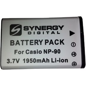 NP-90 Lithium-Ion Battery (1950 mAh) - Replacement For Casio NP-90 Rechargeable Battery