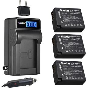 Kastar BP-51 LCD AC Battery Charger Compatible with Sigma BP-51 BP51 Battery, Sigma dp1 Quattro, dp2 Quattro, dp3 Quattro, Sigma fp Digital Camera