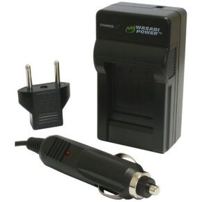 Wasabi Power Battery Charger for Panasonic CGA-S007, CGA-S007A, CGA-S007E, DMW-BCD10, Lumix DMC-TZ1, DMC-TZ2, DMC-TZ3, DMC-TZ4, DMC-TZ5, DMC-TZ11, DMC-TZ15, DMC-TZ50