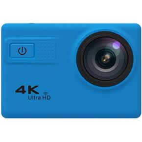 Action Camera HD 4K Sports Waterproof Camera Diving Aerial Photography Riding 2.0 Inch WiFi Sports DV Time Lapse (Color : Black Size : Small) (Silver Grey Small)