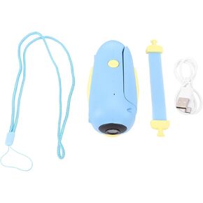 GLOGLOW Portable Camcorder, Portable Cartoon Variety of Modes Camcorder Cute Bird Wing Shape 1080P HD Video Camera with Filters for 3 to 12 Year Old Boys Girls (Blue)