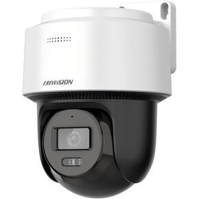 Ⲏikvision Auto Tracking PoE Camera DS-2DE2C400MWG-E 2.8mm, 4MP Smart Hybrid Light PT Outdoor Security Camera w/Human Detection, Two-Way Audio, IP66, 512GB Card Slot, Compatible with Hikvision NVR