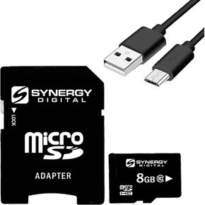 Synergy Digital Accessory Kit, Compatible with Kodak PIXPRO WPZ2 Digital Camera Includes: SY-MSD8GB Memory Card, USBM USB Cable
