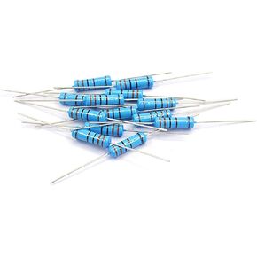 Resistors Metal Film Resistor 0.5W 1W 2W 1Percent Resistors Pack(2W-0.1R-750R-150pcs)