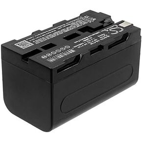 PRUVA Battery Compatible with Yongnuo LED YN-600 RGB 3200-5500K CRI, YN-1200 CRI 95+ 3200-5500K, YN-1200 CRI 95+ 5500K, YN-216 3200-5500K, YN-216 5500K 4400mAh