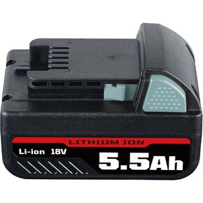 5.5Ah High Output 18V MAX M-18 Lithium-ion Replacement Battery Compatible with Milwaukee M-18 Battery 48-11-1865 48-11-1850 48-11-1840 48-11-1862 Cordless Power Tools