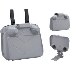 Sun Hood Sunshade Protector Cover for DJI Mini 4 Pro/Air 3 Accessories,2-in-1 Sunshade Hood Shading Screen Protrction for DJI RC 2 Remote Controller, Grey