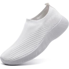 Women's Walking Shoes Running Sneakers Tennis Athletic Casual Fitness Trainers Shoe Sports Non Slip Gym Lightweight Breathable Comfortable Work Travel Shoes