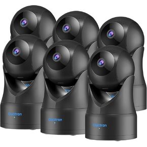 owltron 6 Pack Indoor Camera, 2.4GHz WiFi Home Camera for Baby Pets