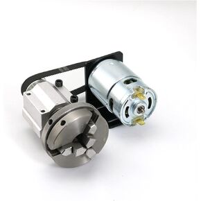 Multifunctional 895 Motor Rotary Lathe Woodworking Spindle Bracelet 80 65 Chuck 50 Three Claws 65 Four Claws (Color : 65 four claws Size : Small)