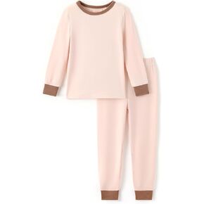 مجموعات Patpat Tencel Modal Baby Pajama ، وملاءمة مركبة و PJS لللمس الرائع لطفلة طفلة طفل صغير ، ملابس نائمة فائقة النائم