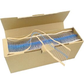 Resistors 560 Pcs 56 Values 1-10m Ohm 1/6W 1Percent Metal Film Resistor Kit