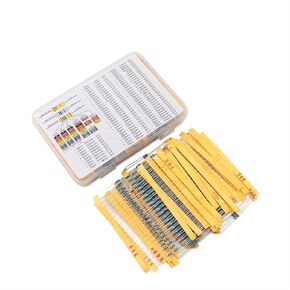 المقاومات 1460pcs/lot 1/4w المقاومة 10 في المائة من الأفلام المعدنية مقاوم مجموعة 73 نوعا -20pcs